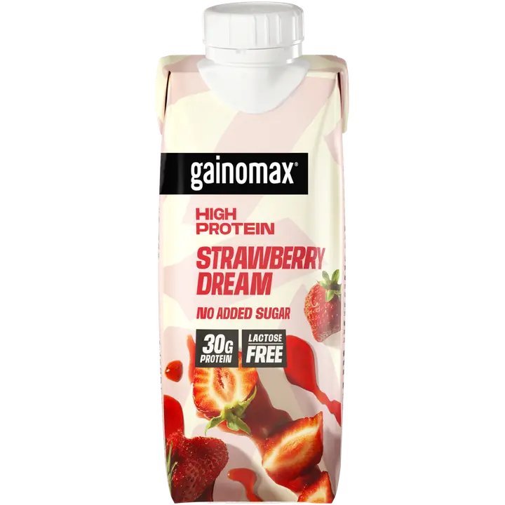 Gainomax High Protein Strawberry dream Palautusjuoma 250ml