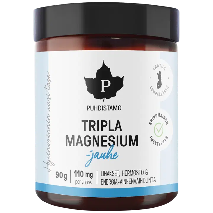 Puhdistamo Tripla Magnesiumjauhe 90 g