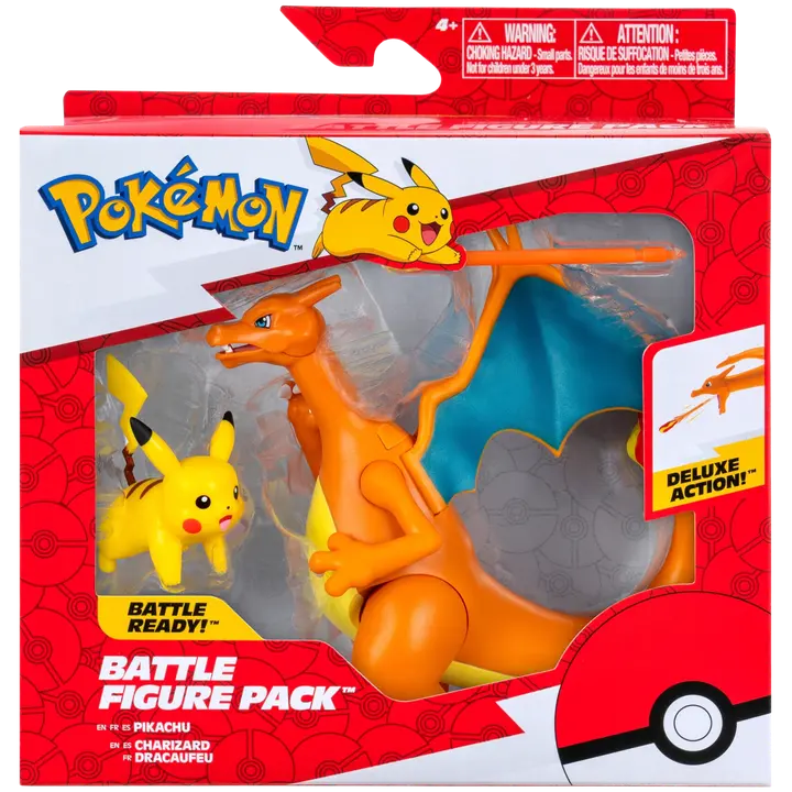 POKEMON FIGUURID CHARIZARD JA PIKACHU