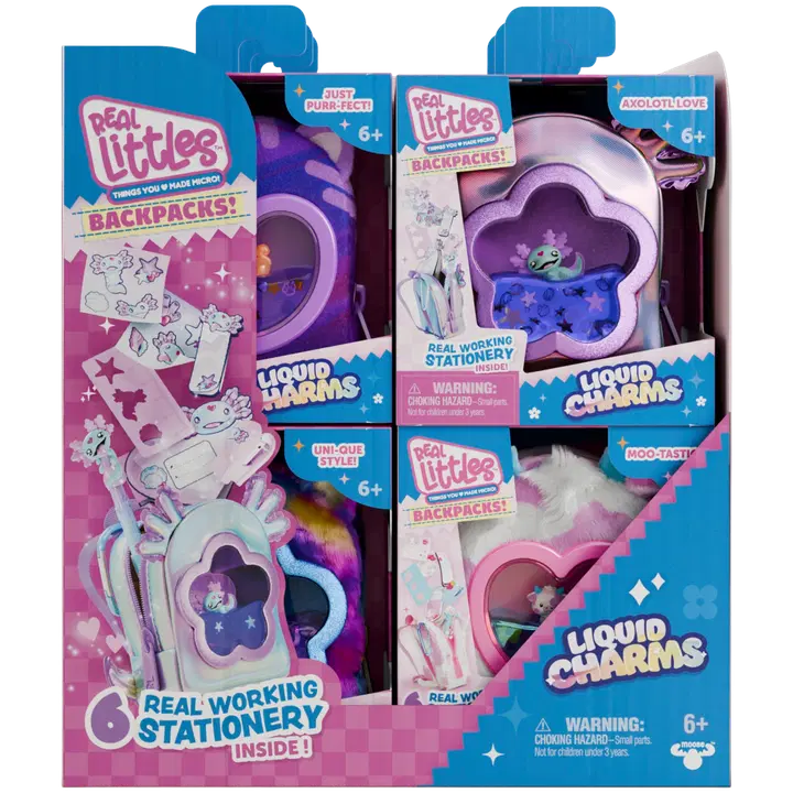 Real Littles Liquid Charms -minireppu 6 eril