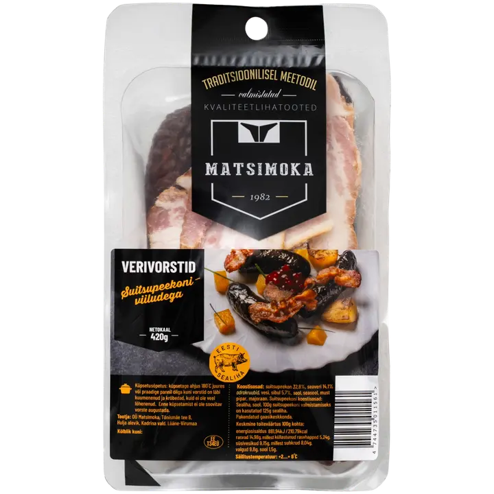 Matsimoka Verivorst Suitsupeekoniviiludega, 420G