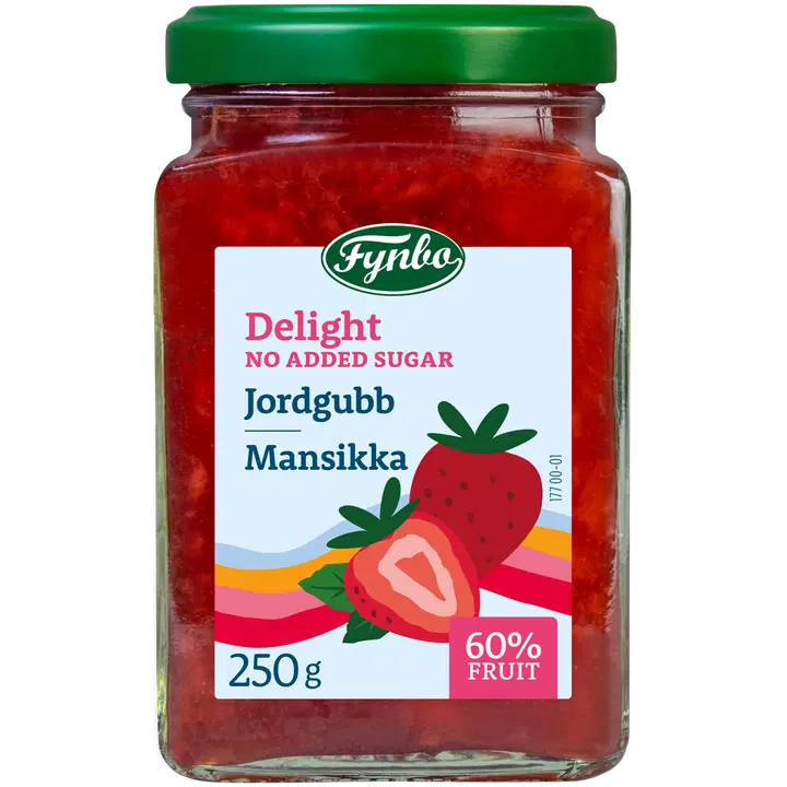 Fynbo Delight jordgubbsylt 250 g