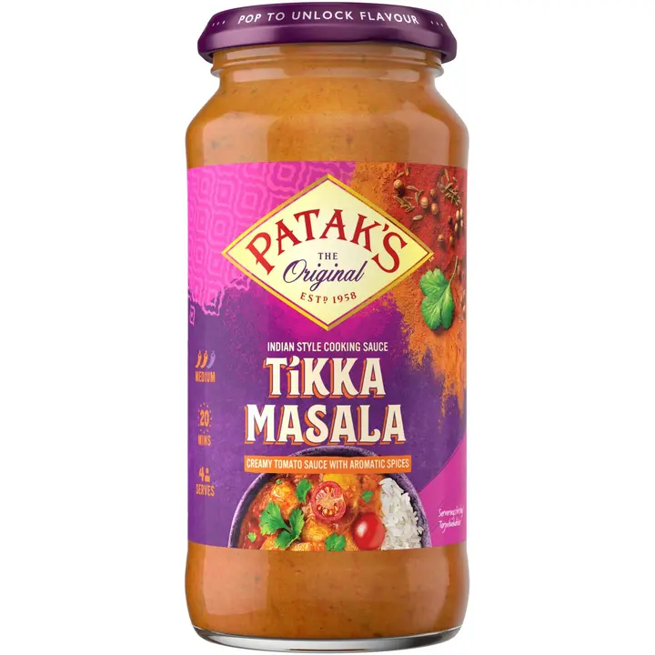 Patak's Tikka Masala Currykastike 450g