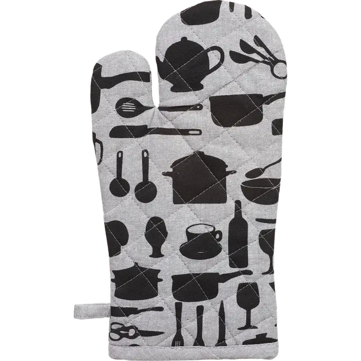 House Kattilat patakinnas musta 16x32cm