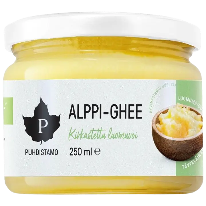 Puhdistamo Luomu Alppi-Ghee 250 g