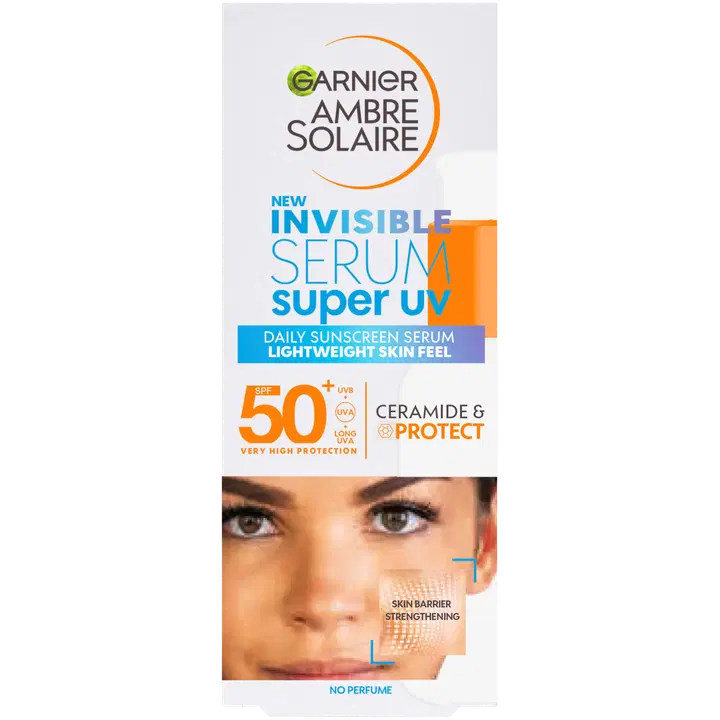 Päikesekreem näole Garnier Ambre Solaire Invisible Serum SPF50 30ml