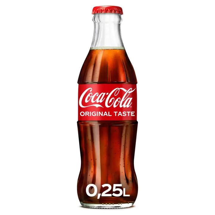 Coca-Cola Original virvoitusjuoma lasipullo 0,25 L