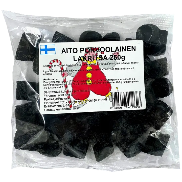 Tivoli Aito porvoolainen lakritsa 250g