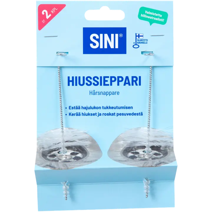 Sini hari äravoolu trapist juuksekarvade eemaldamiseks 2tk