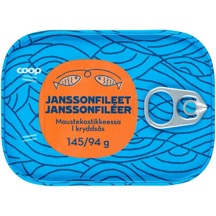 Coop janssonfileet maustekastikkeessa 145/94 g