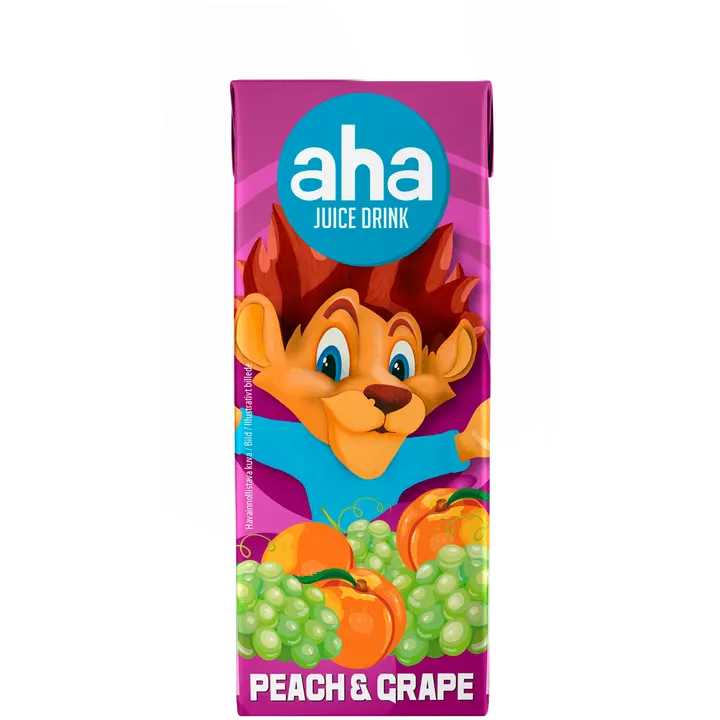 AHA Persikkagreippimehujuoma 0,2l