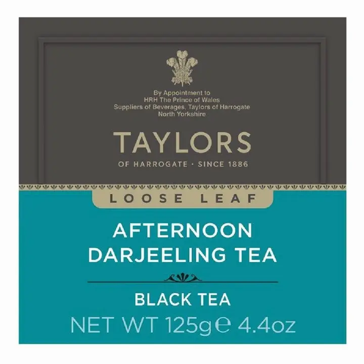 Taylors of Harrogate Afternoon Darjeeling musta irtotee 125g