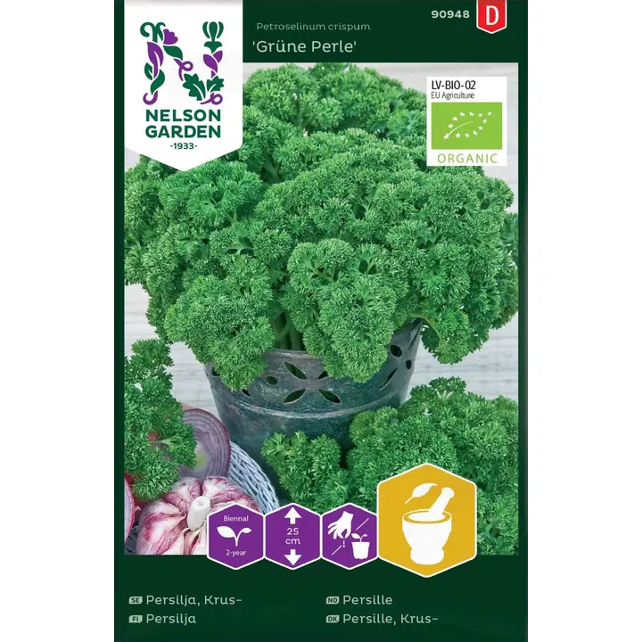 90948 petersell, grüne perle, organic