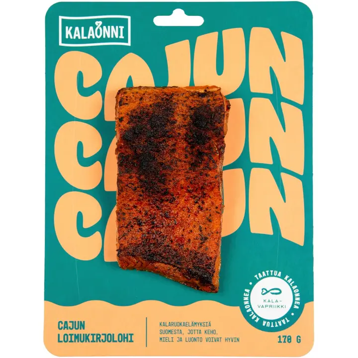 Kalaonni Cajun Loimukirjolohi 170 g
