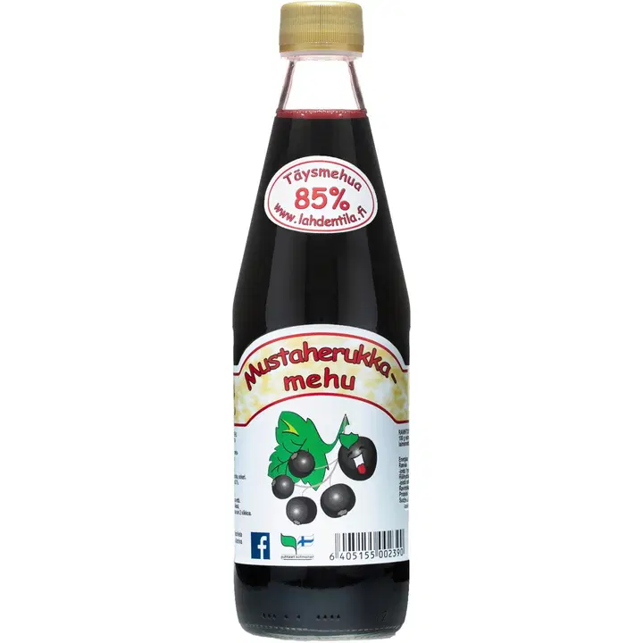 Lahden Tila 0,5l Mustaherukkamehu