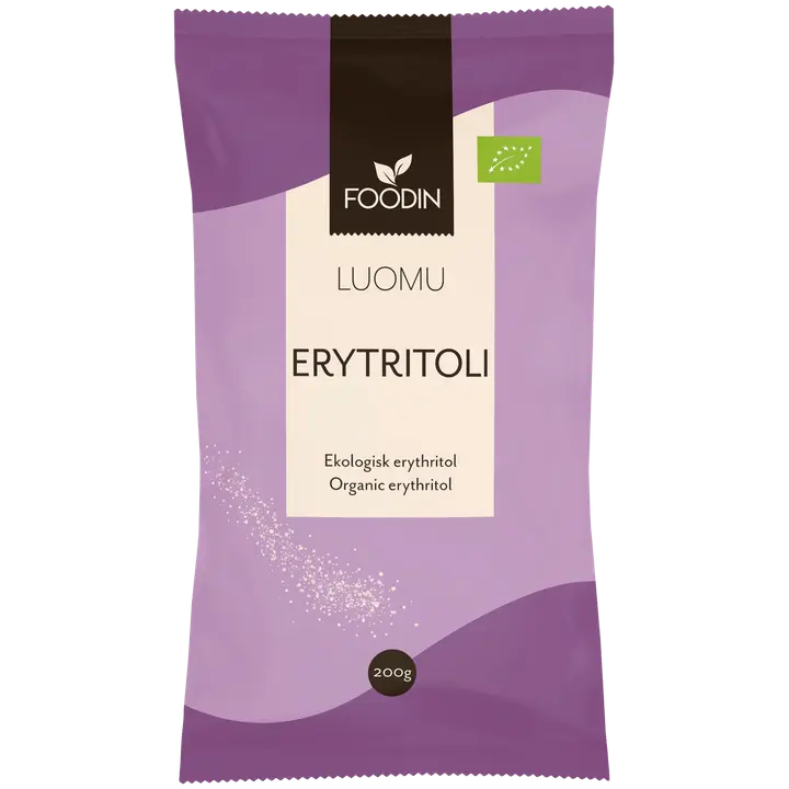 Foodin Erytritoli, luomu 200g