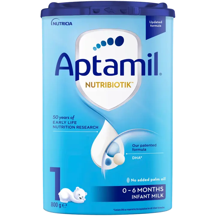 Aptamil® NUTRIBIOTIK™ 1 piimal põhinev imiku piimasegu alates sünnist, 800g