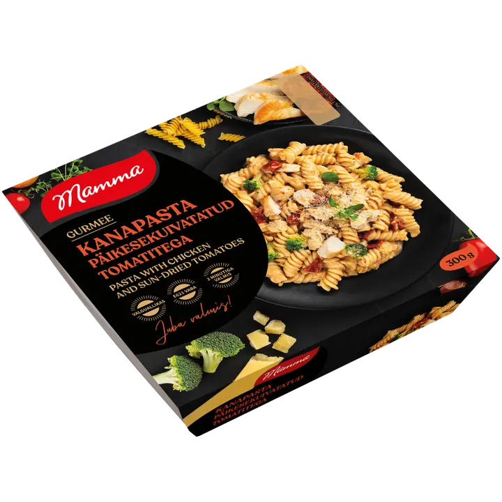 Mamma Kanapasta Päikesekuivatatud Tomatitega300