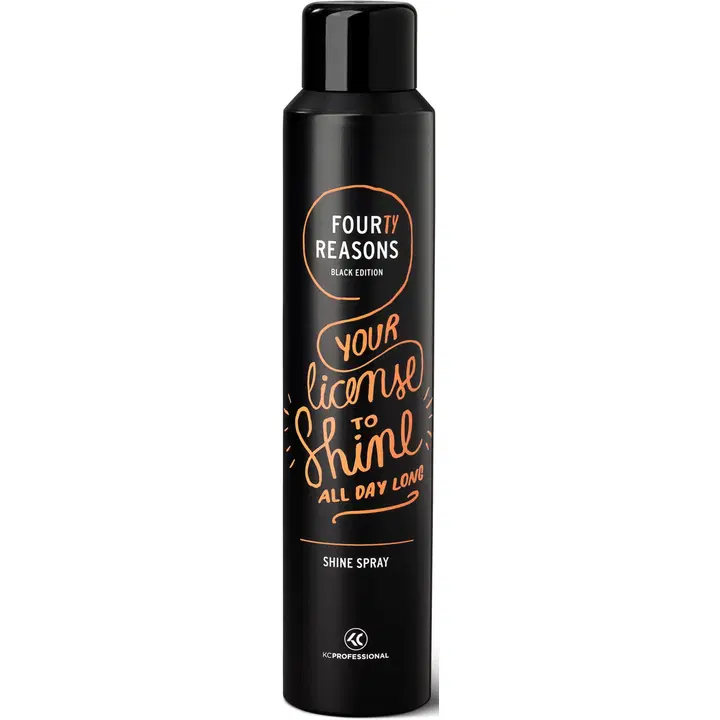 KC Professional Four Reasons Black Edition Shine Spray kiiltosuihke 200 ml