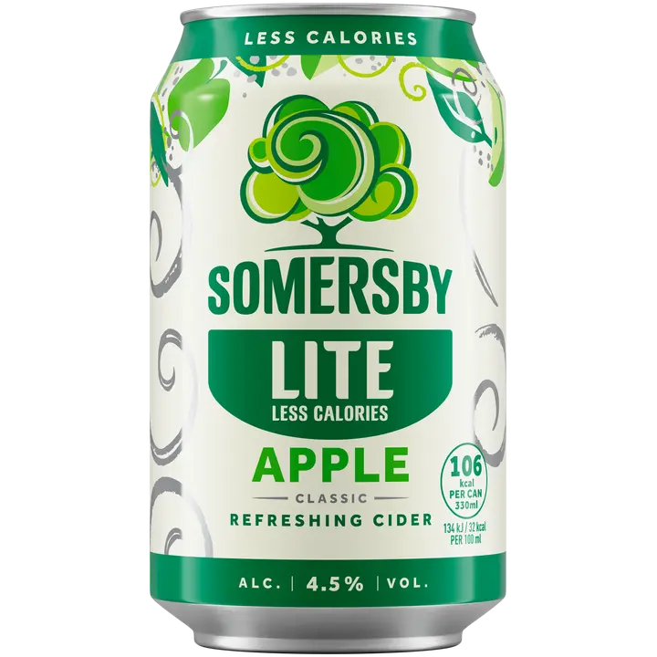 Somersby Apple Lite omenasiideri 4,5 til-% tölkki 0,33 L