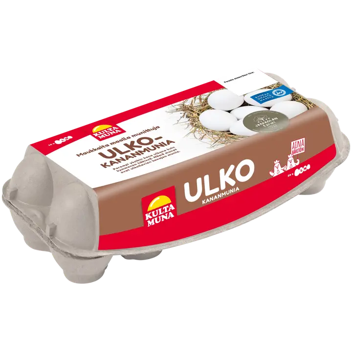 Kultamuna ulkokananmunia M/L 10
