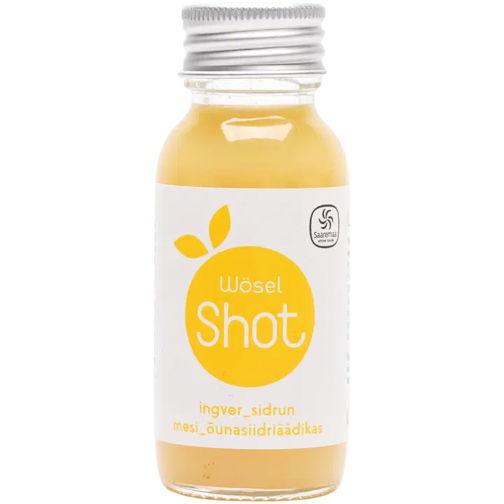 Wösel Energy Shot Ingver ja Sidrun 60 ml