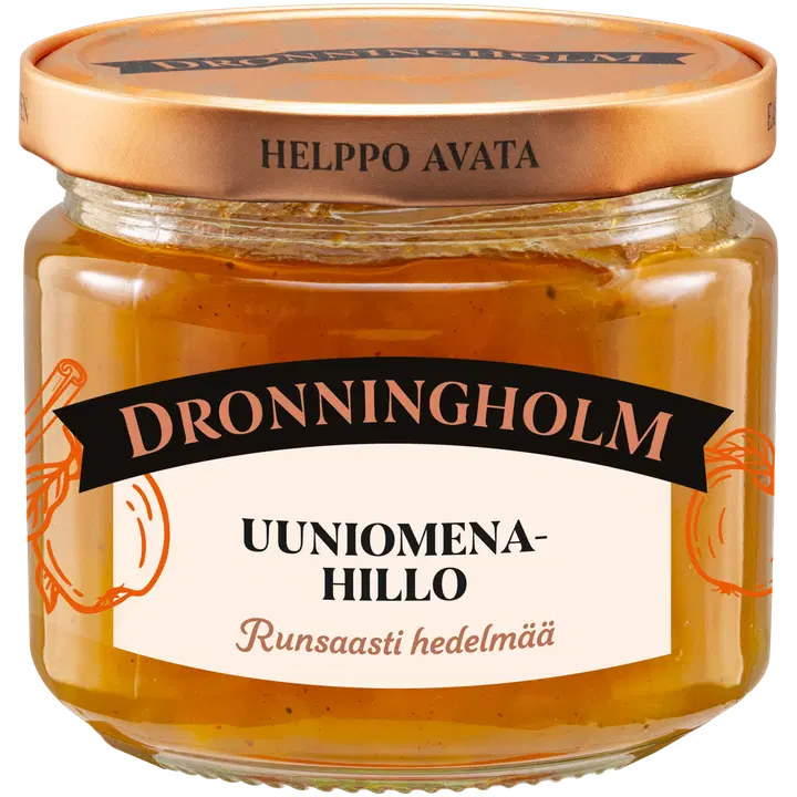 Dronningholm äppelsylt med kanel och vanilj 280 g