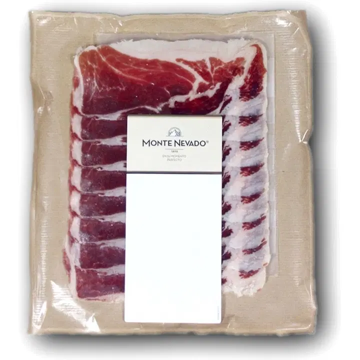 Iberico de cebo 100% Iberico Shoulder Ham Slices 100g - Monte Nevado