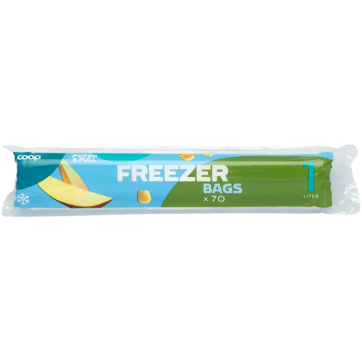Coop pakastuspussi 1l 70kpl