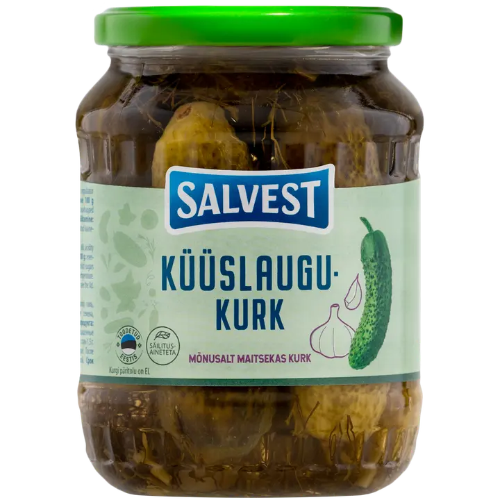 Salvest küüslaugukurk 675/360 g