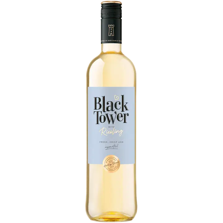 Black Tower with Riesling 8 til-% 0,75 l plo