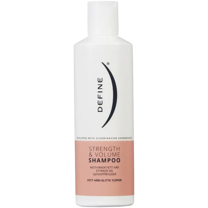 Define Strength & Volume shampoo tuuheuttava ja vahvistava shampoo hennoille hiuksille 250ml