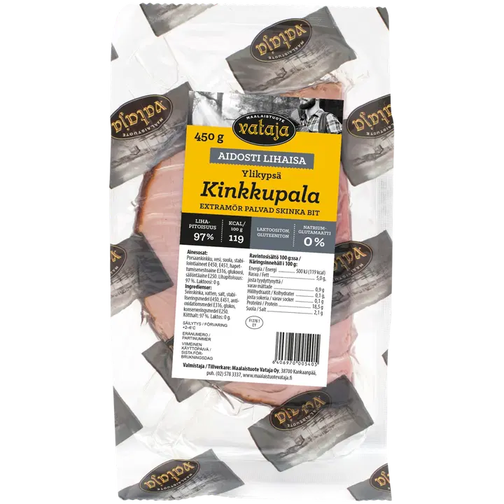 Vataja Ylikypsä kinkkupala 450g