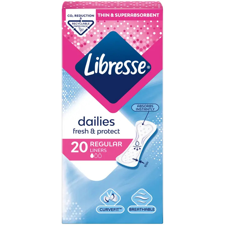 LIBRESSE 20kpl Normal pikkuhousunsuoja
