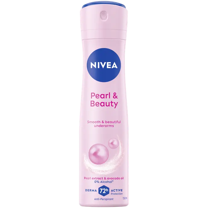 NIVEA 150ml Pearl & Beauty Deo Spray -antiperspirantti