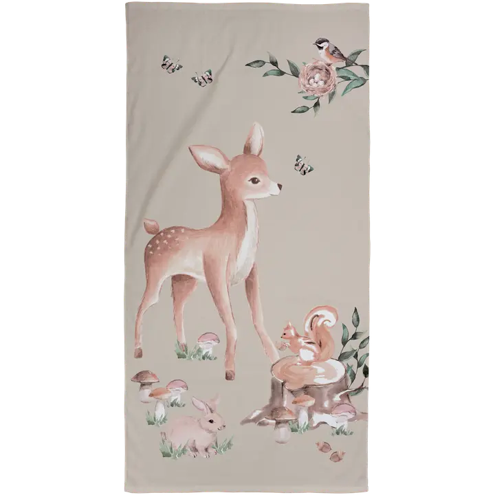 Ciraf lasten pyyhe Bambi 70x140 cm, beige