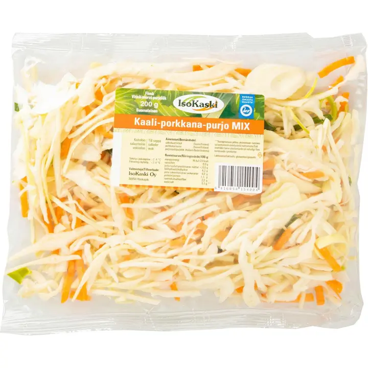 IsoKaski kaali-porkkana-purjomix 200g