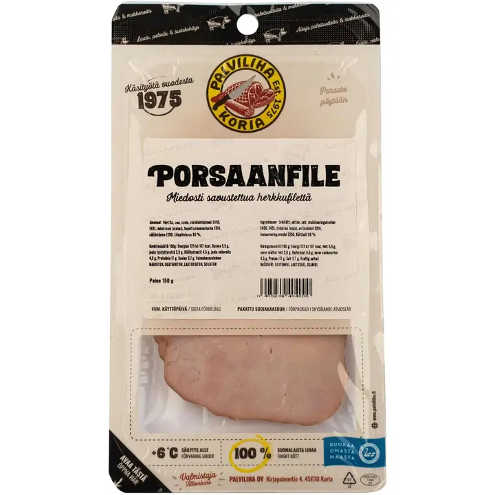 Palviliha Porsaanfilesiivu 150 g