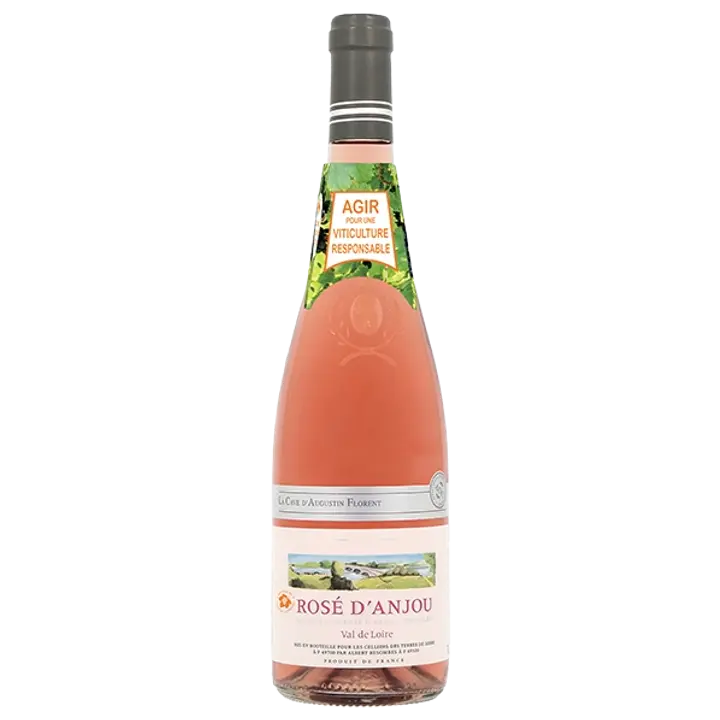 Cave Augustin Florent Rose D'Anjou Val de Loire KPN vein 750ml