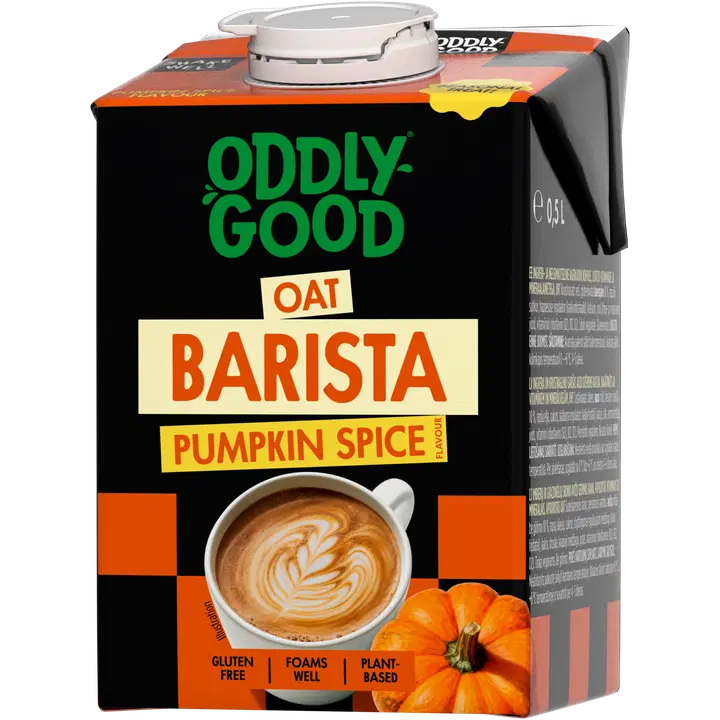 Oddlygood Barista kaerajook kõrvitsa-vürtsi, gluteenivaba, 500 ml