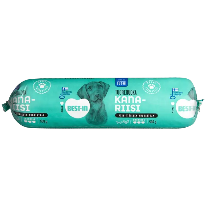 Best-In Kana-riisi Koiran Tuoreruoka 500g