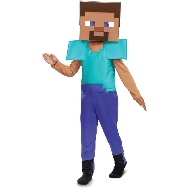 Minecraft steve kostüüm s 4-6