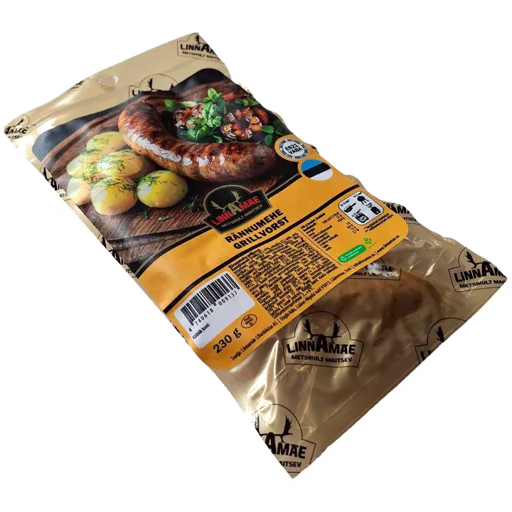 Linnamäe Rännumehe grillvorst 230g