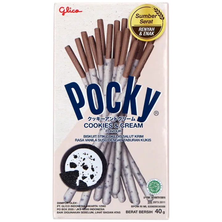 Pocky Keksitikku cookies and cream 40g