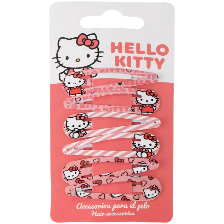 Hello Kitty Hiuspinnit 6 kpl