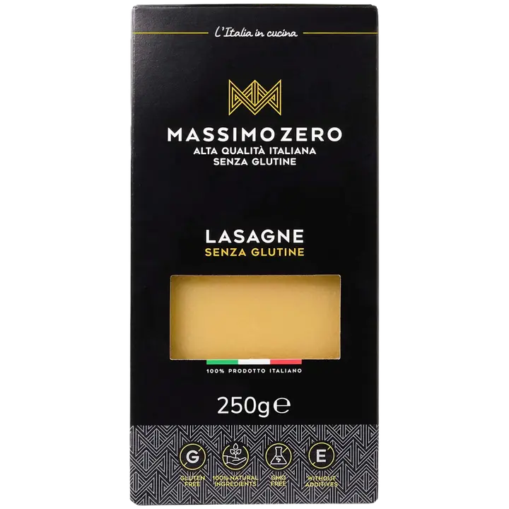 Massimo Zero Gluteeniton Lasagne 250g