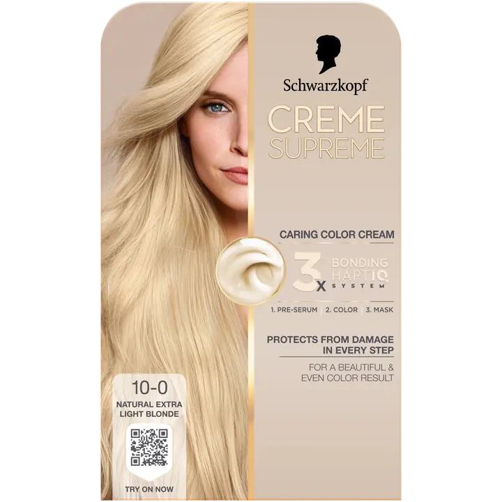 Juuksevärv Schwarzkopf Creme Supreme 10-0 Natural Extra Light Blonde