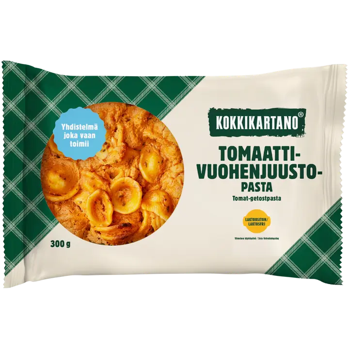 Kokkikartano Tomaatti-vuohenjuustopasta 300g