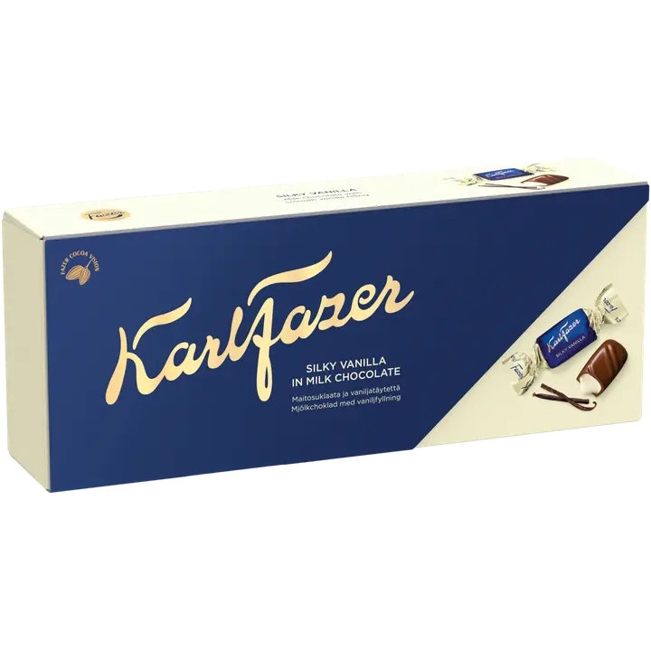 Karl Fazer Silky Vanilla konvehti 250g