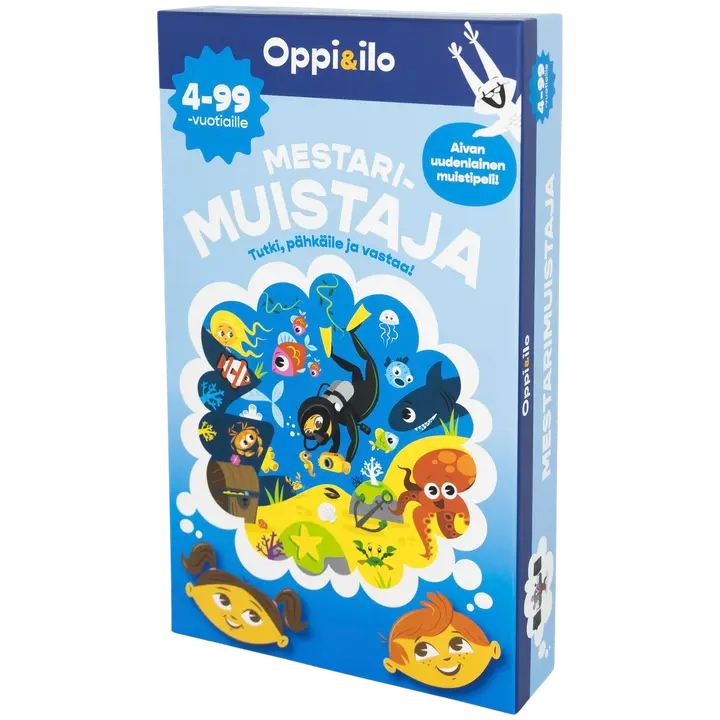 Mestarimuistaja-lautapeli 4-99 v